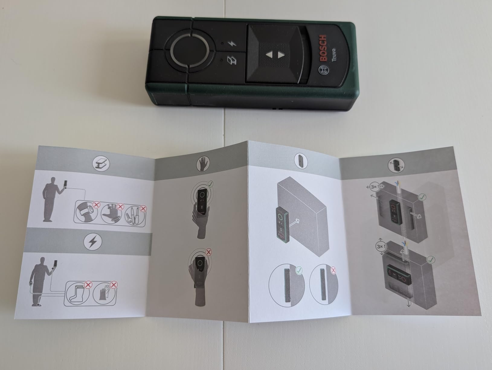 Bosch Truvo II rilevatore cavi e metalli fino a 70mm