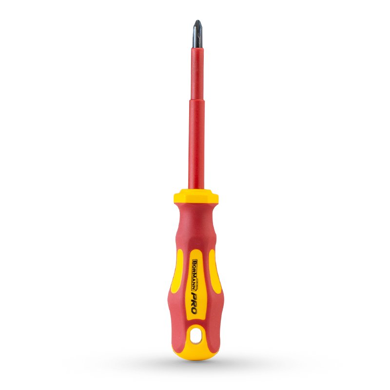 Bormann cacciavite Phillips VDE PH1x80 mm isolato