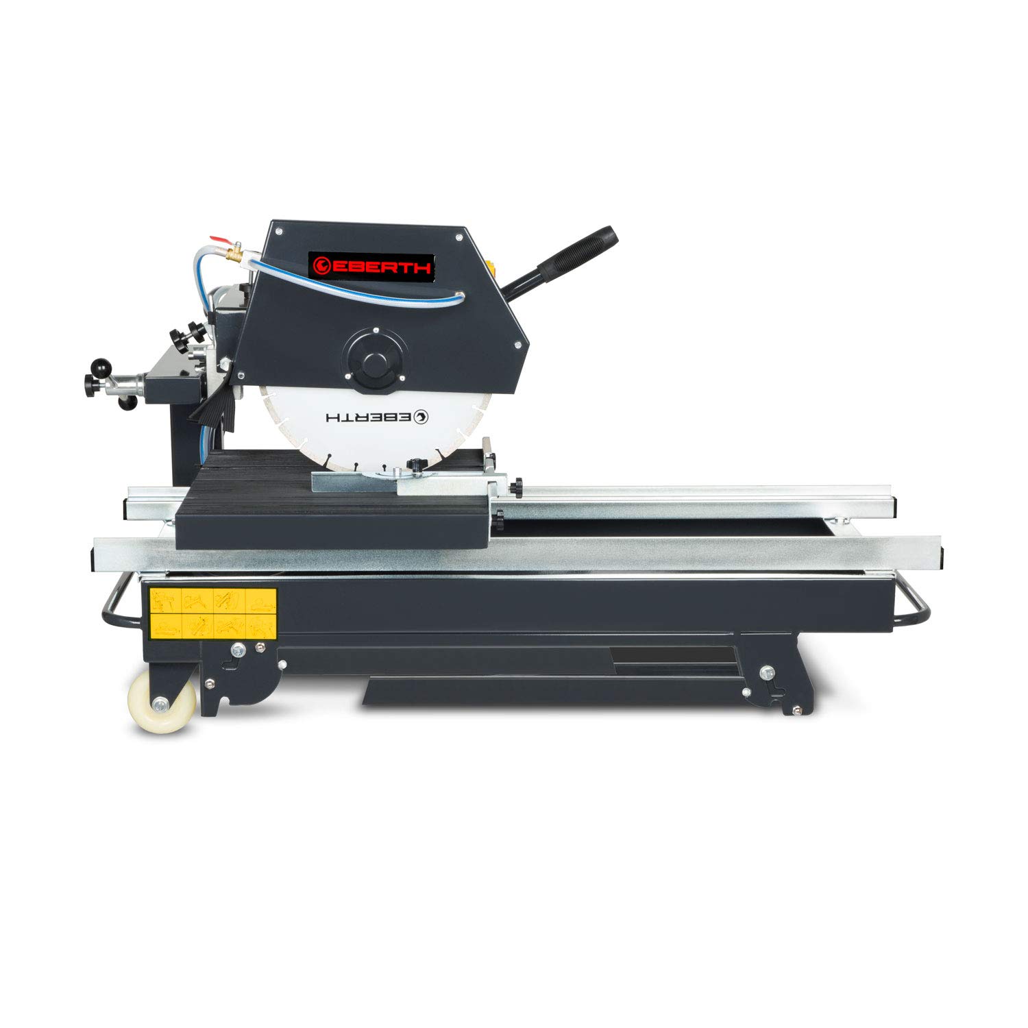 EBERTH sega per pietra 2000W umido disco 350 mm taglio 800 mm