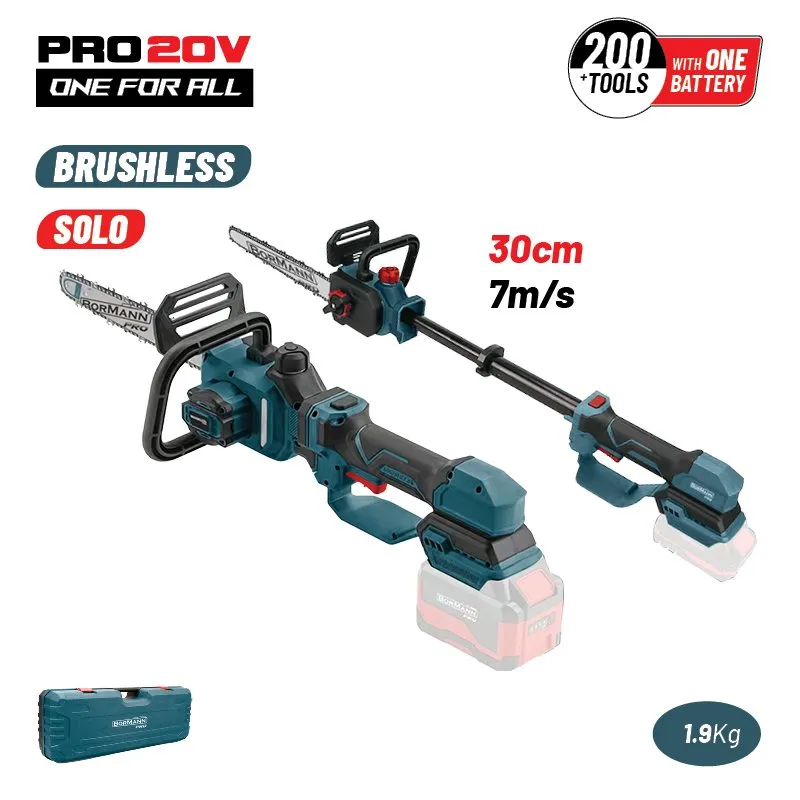 Bormann Pro BBP3930 potatore telescopico 20V 30cm solo corpo