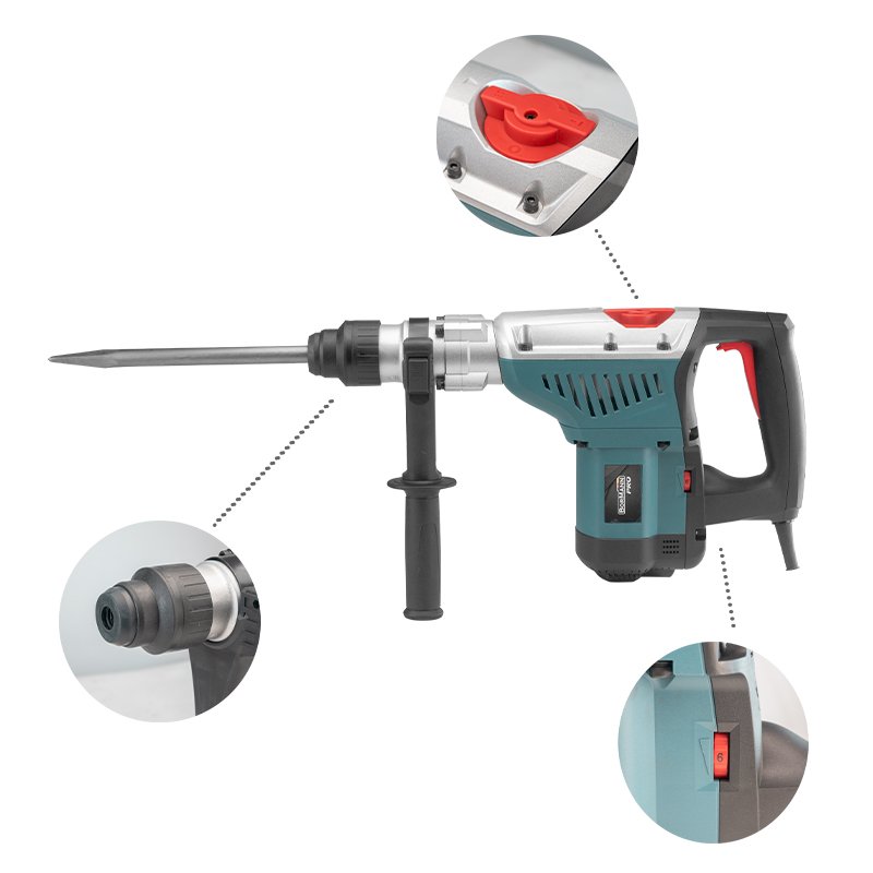 Bormann martello perforatore SDS-Max 1350W demolitore