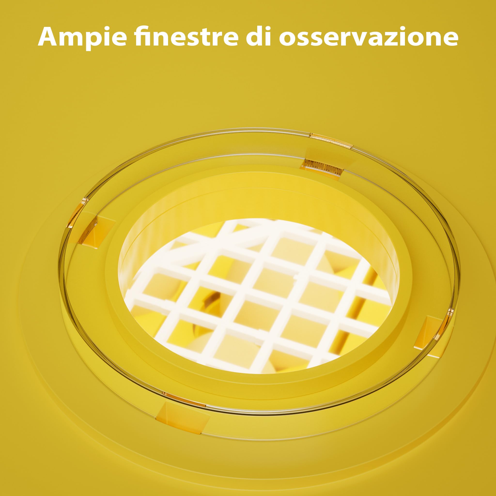 Wiltec Incubatrice automatica 112 uova con rotazione
