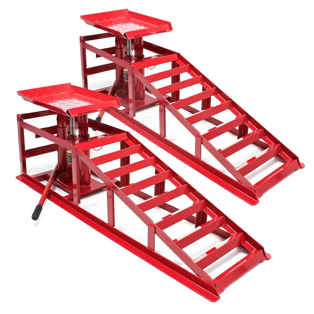 Wiltec rampa sollevamento idraulica 2000 kg 225 mm