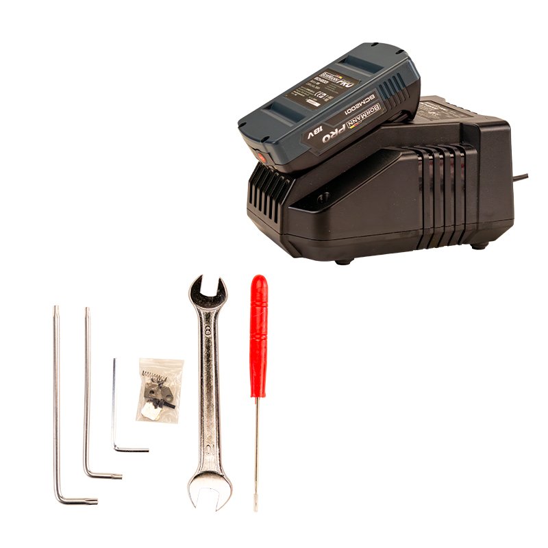 Bormann Pro BCM2000 reggiatrice a batteria 12-16mm 2,0Ah