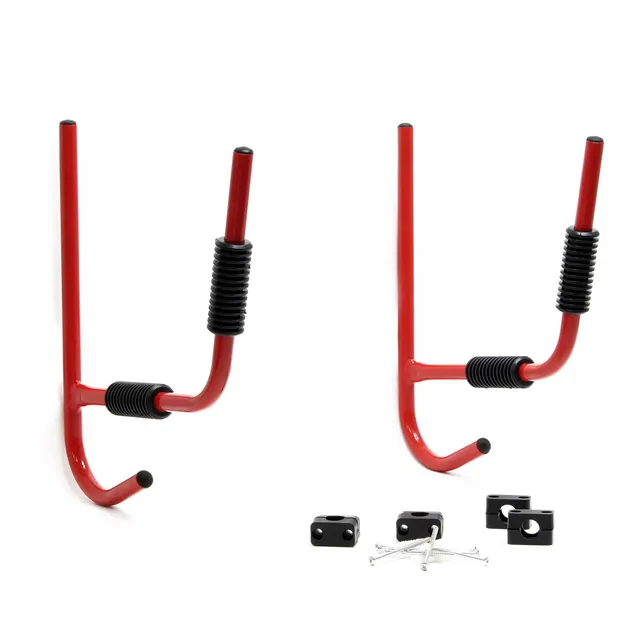Wiltec Supporto parete kayak 80 kg acciaio