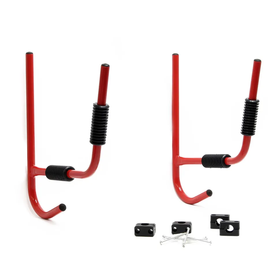 Wiltec Supporto parete kayak 80 kg acciaio