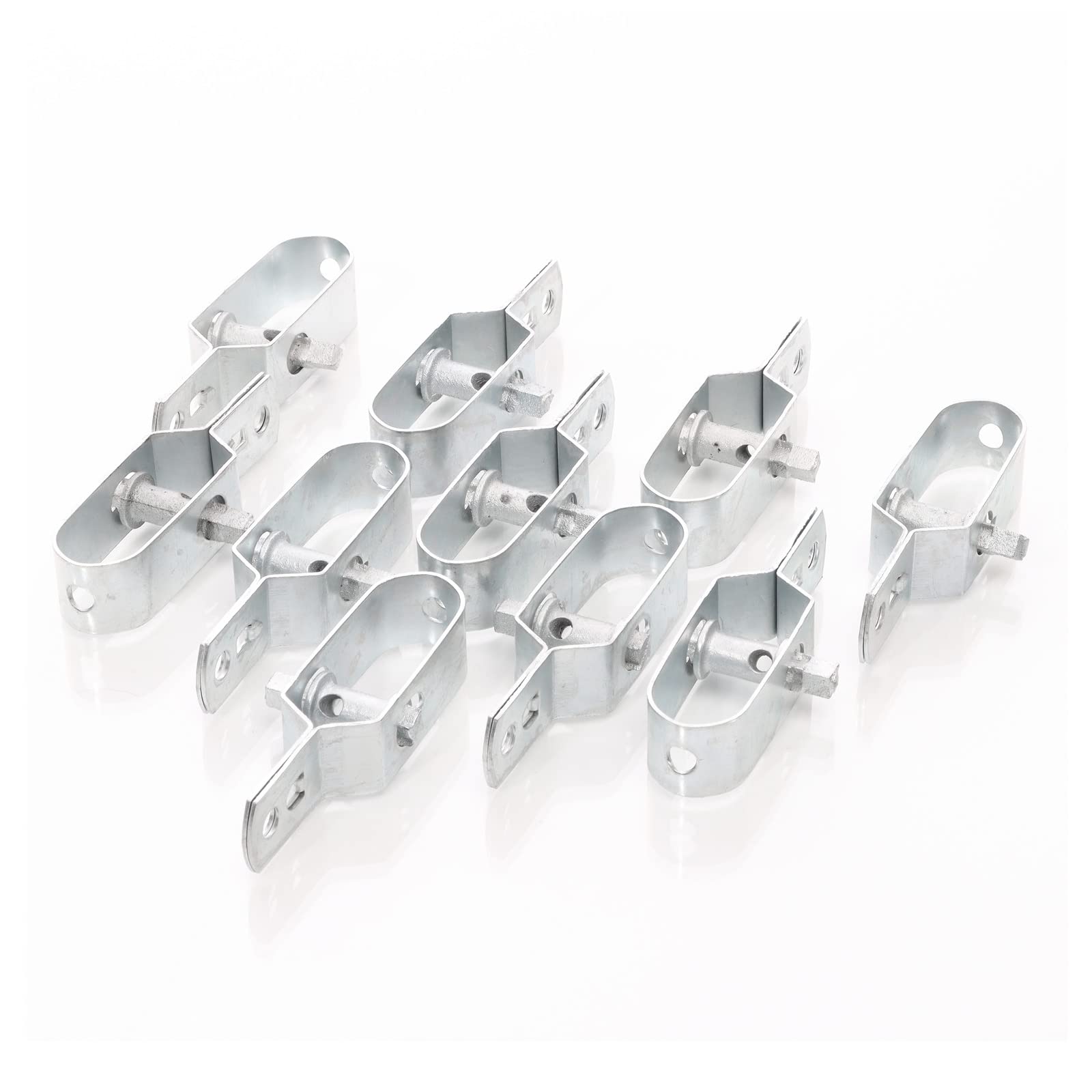 Wiltec tenditore filo zincato set 10 pezzi recinzione fino 4 mm
