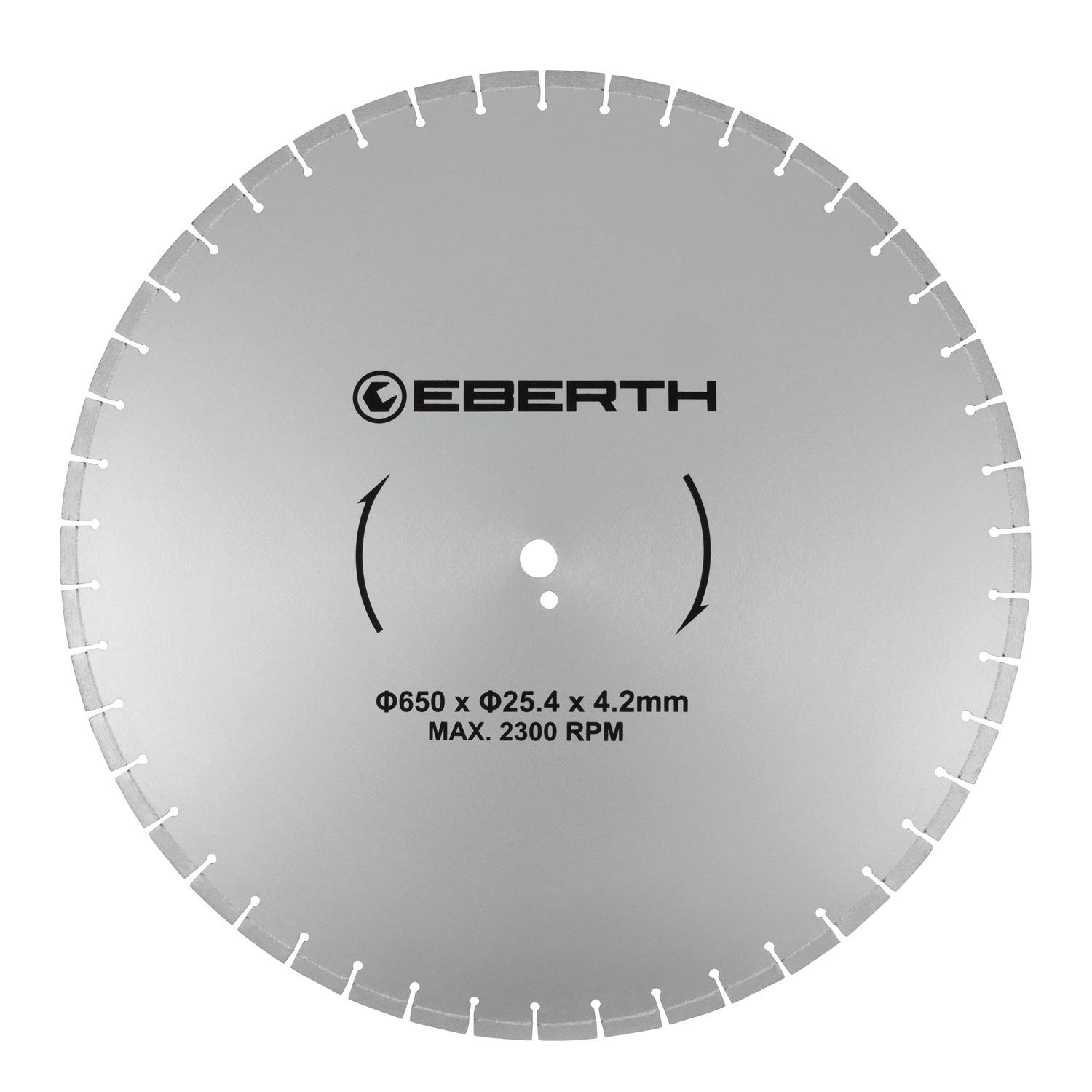 EBERTH Disco diamantato 800x25,4x4,6 mm per pietra