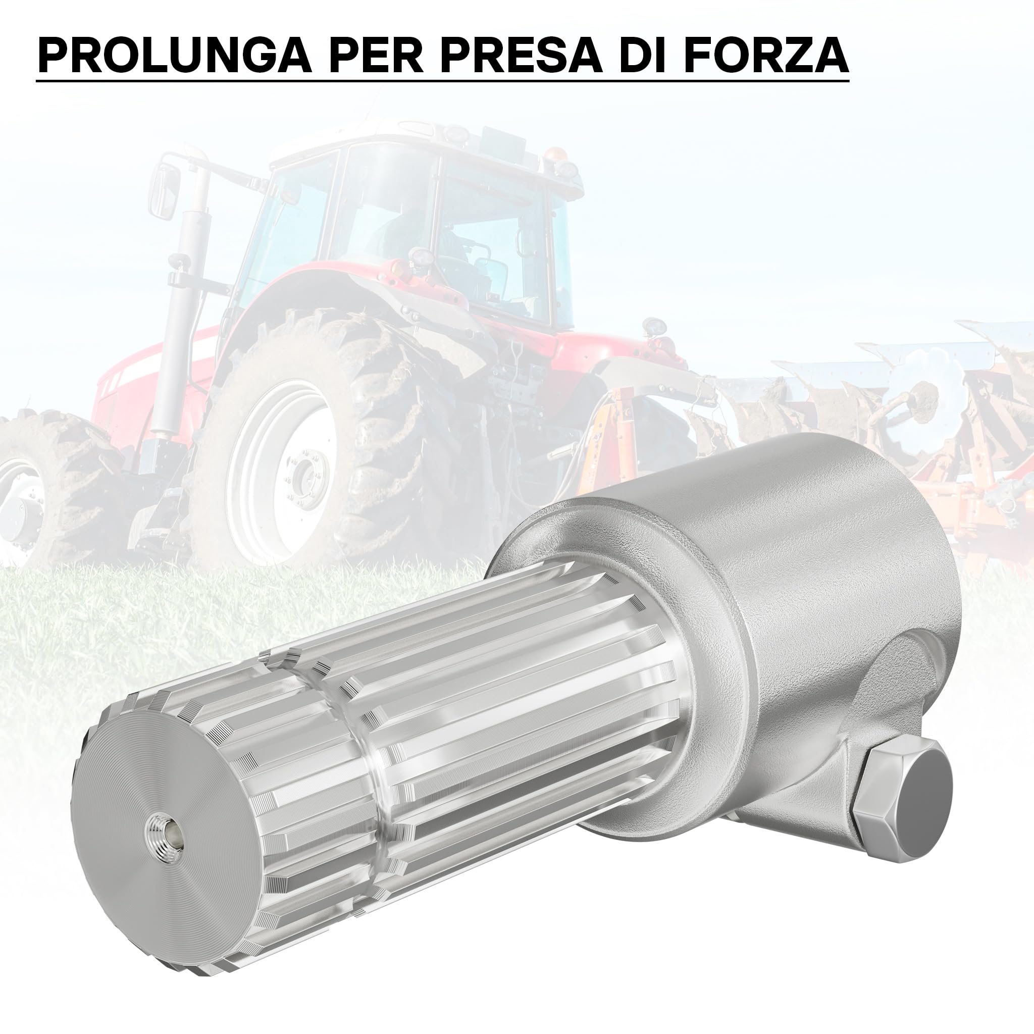 Wiltec Boccola Albero Cardanico 175 mm 1 3/8" 21 Denti