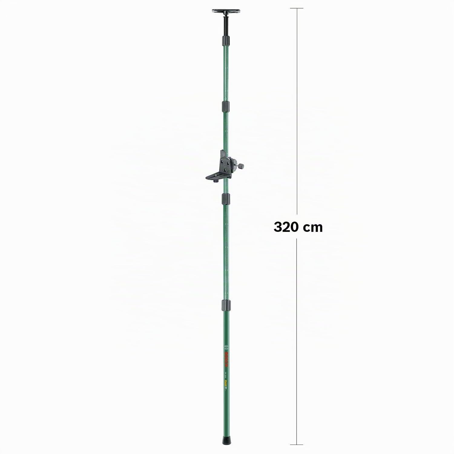 Bosch TP 320 asta telescopica 106-320 cm per laser