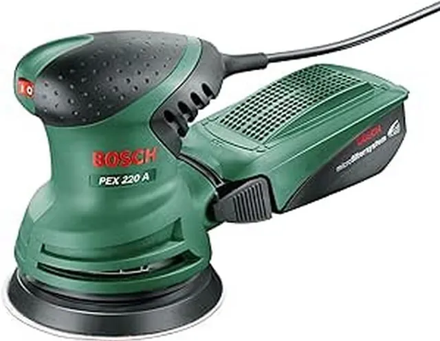 Bosch Levigatrice Eccentrica 220W con Aspirazione 125mm