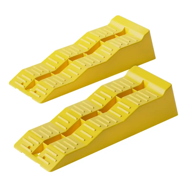 Wiltec Cunei Fermaruota 40/70/100 mm set 2 pezzi 3t HDPE