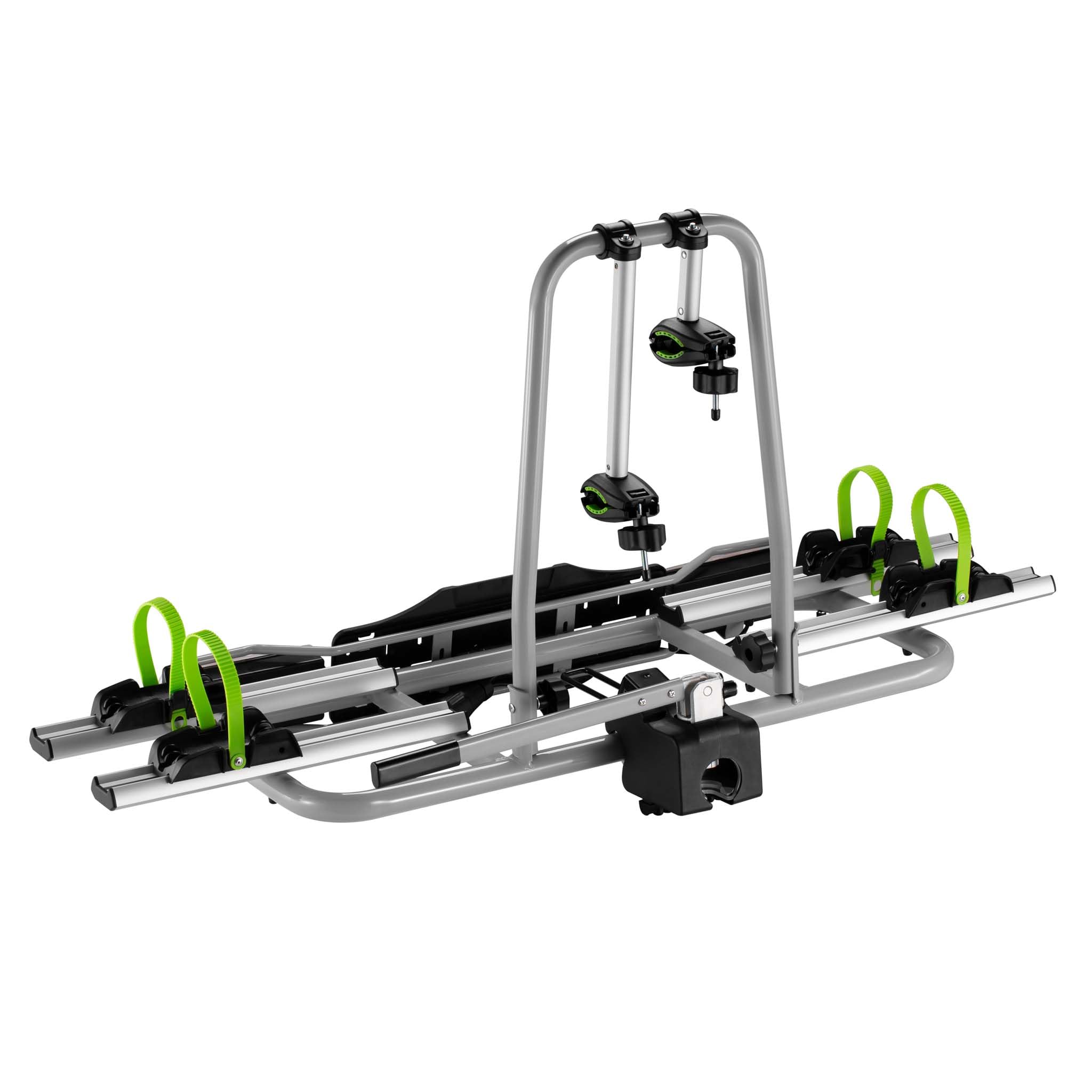 Wiltec Portabici Auto Universale 2 Bici 60kg Pieghevole