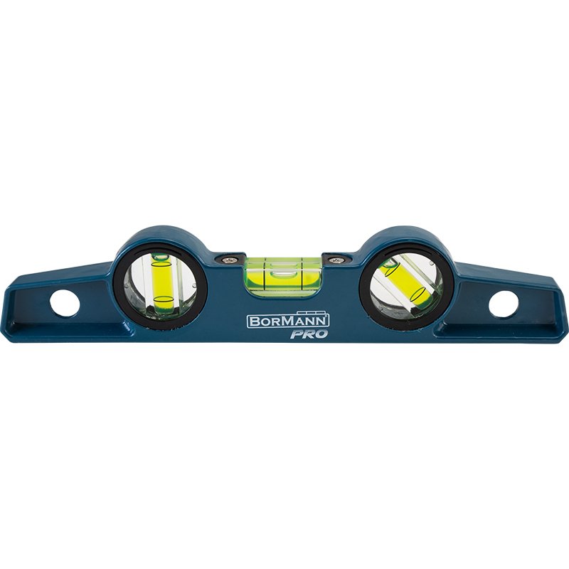 Bormann Livella Magnetica 25 cm Alluminio 3 Fiale