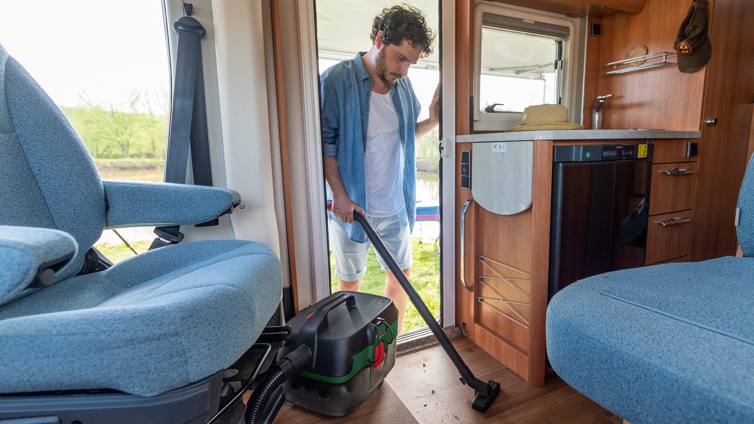 Bosch AdvancedVac 18V-8 sacchetti tessuto 4 pezzi