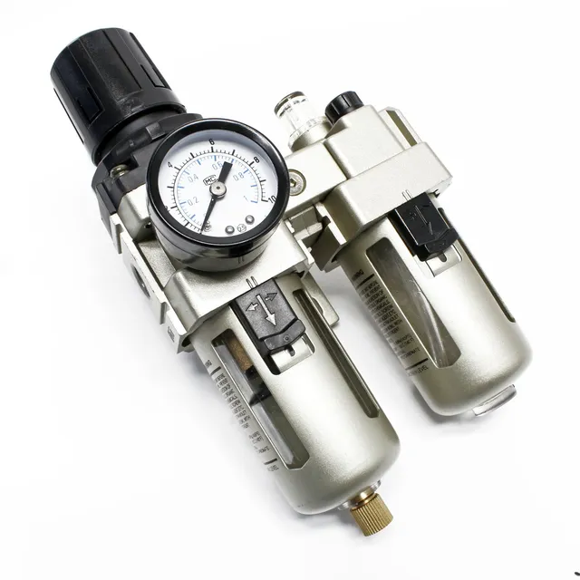 Wiltec Unità Manutenzione Aria Compressa Filtro 1/4" 10 bar