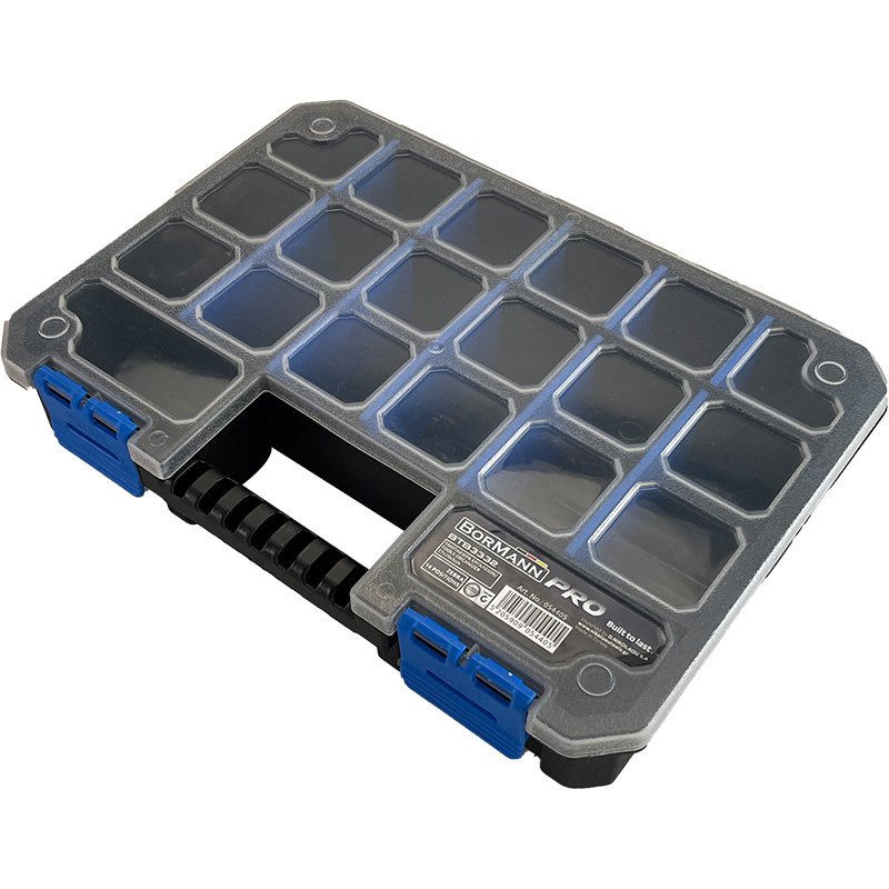 Bormann Pro Zebra organizer 14 posti 27x20x5 cm