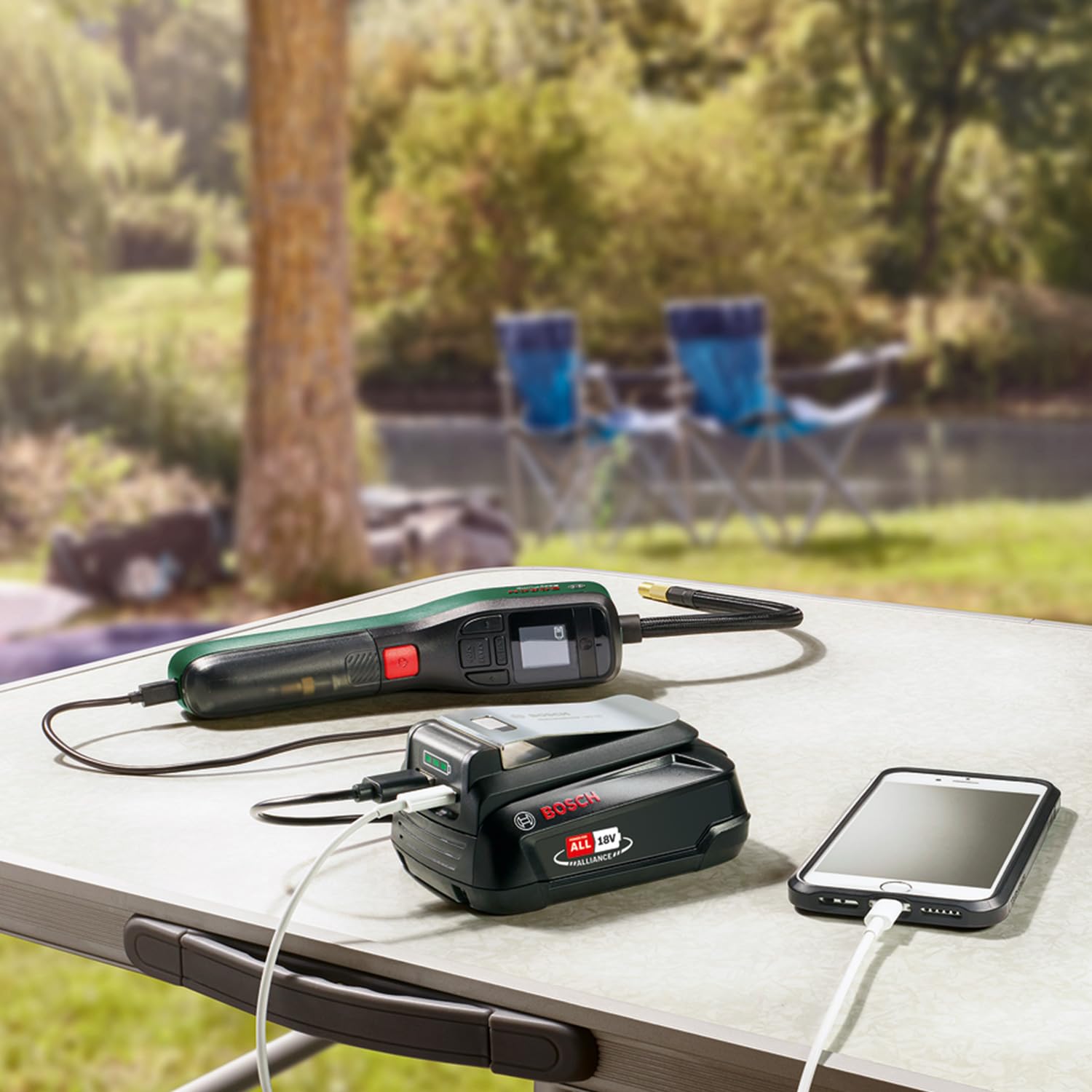 Bosch UniversalUSB 18V-45 adattatore USB per batterie 18V