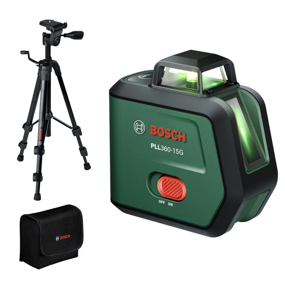 Bosch PLL360-15G livella laser verde 360° IP54