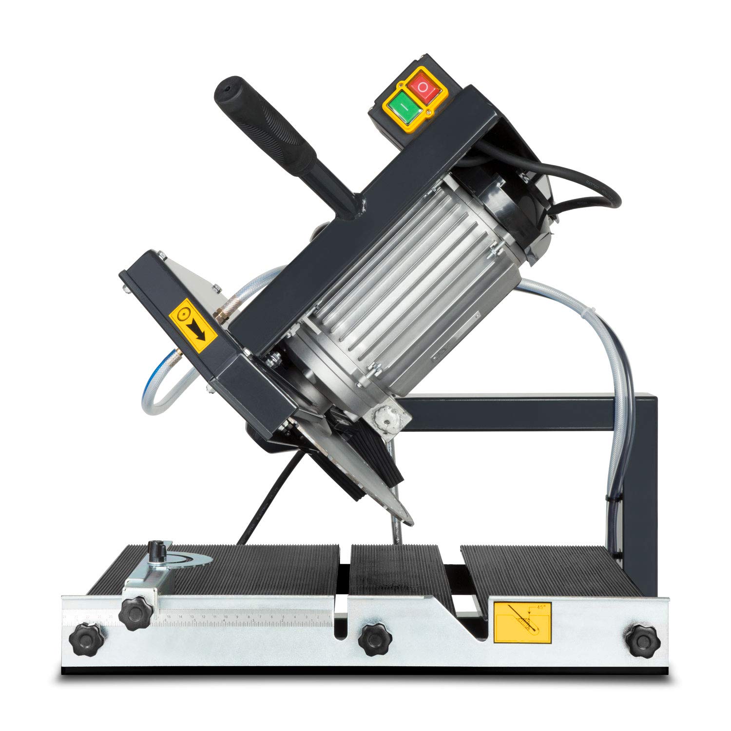 EBERTH sega per pietra 2000W umido disco 350 mm taglio 800 mm