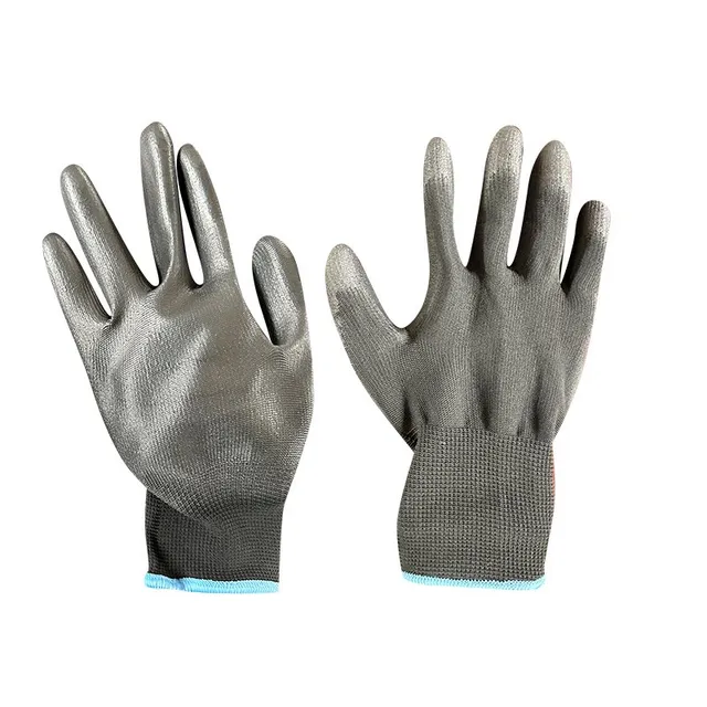 Bormann guanti lavoro poliestere PU 9/L antiscivolo