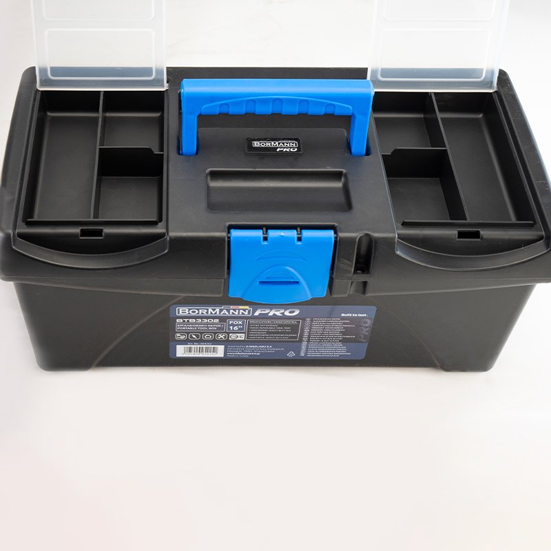 Bormann Pro Fox Cassetta Attrezzi 40,8 cm Plastica
