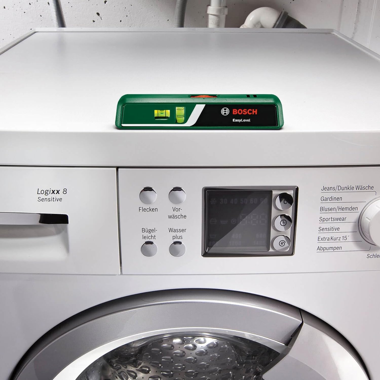 Bosch EasyLevel Livella Laser a Bolla Linea 5m con Supporto