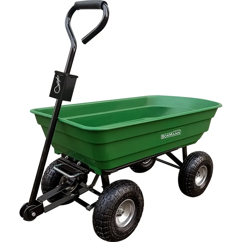 Bormann carriola giardino 125L 400kg ribaltabile
