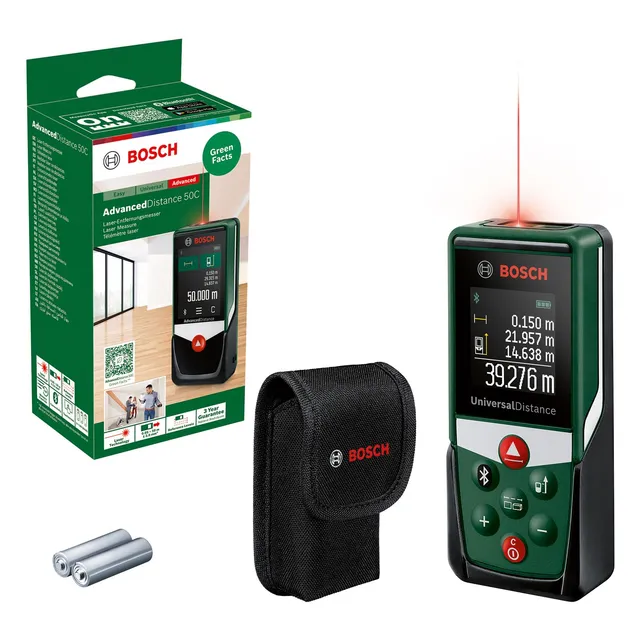 Bosch UniversalDistance 50C Telemetro Laser 50 m Bluetooth