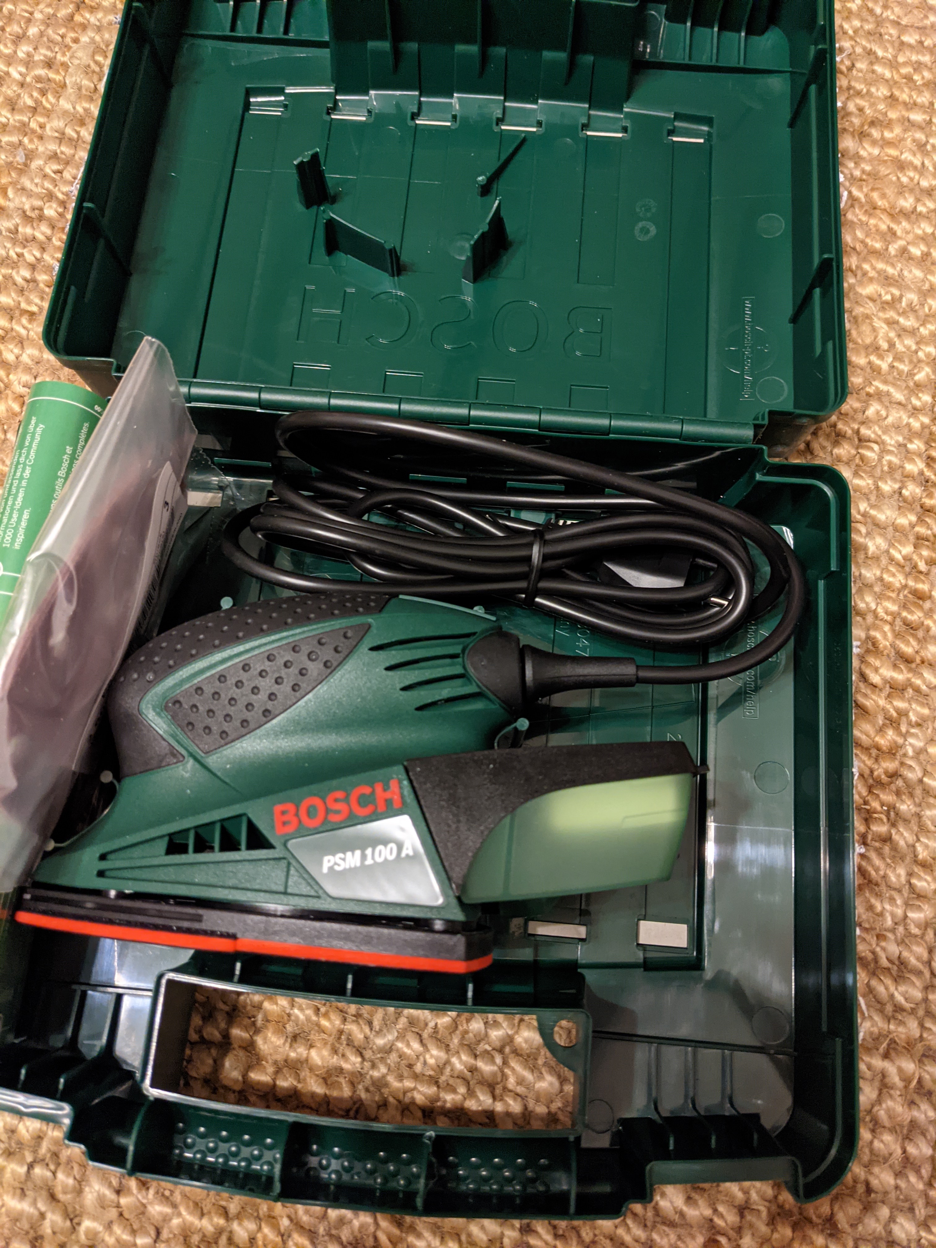 Bosch PSM 100 A Levigatrice Multifunzione 100W