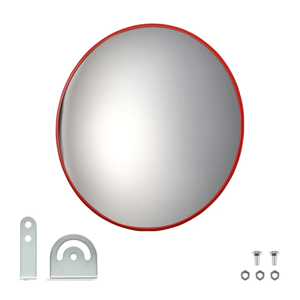Wiltec specchio convesso stradale 30 cm 160° policarbonato
