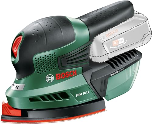 Bosch PSM 18 LI Levigatrice Palmare Solo Corpo 18V Delta