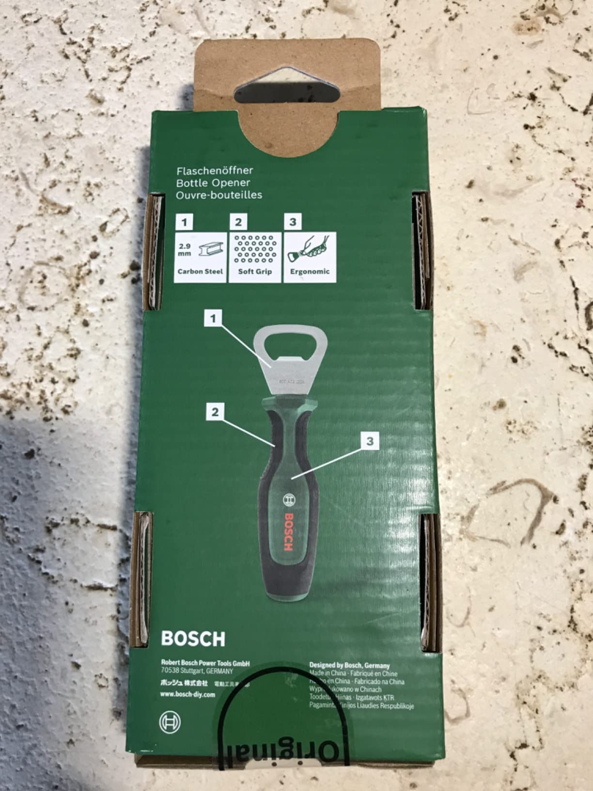 Bosch Apribottiglie manuale Softgrip leva 3 mm
