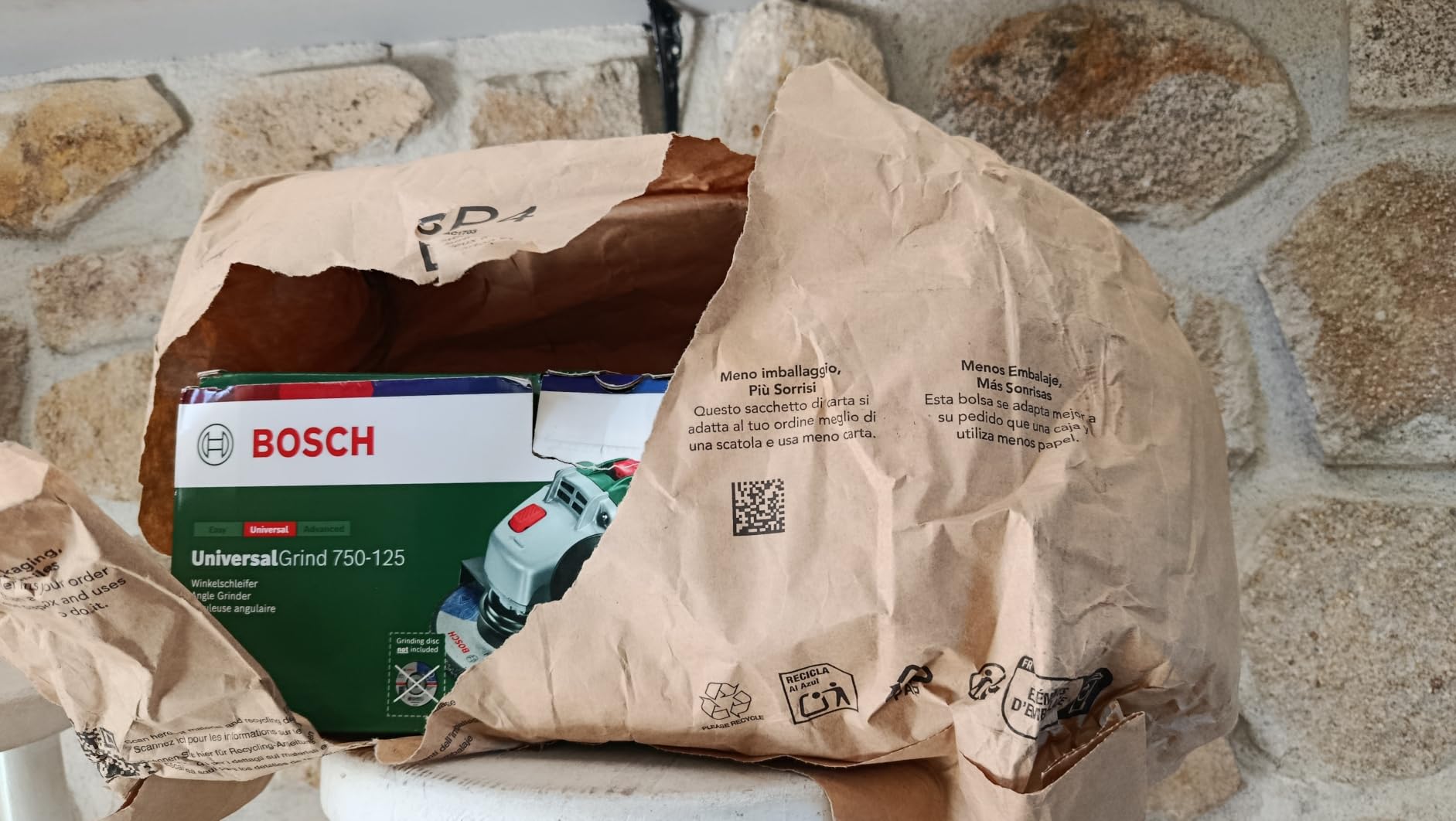 Bosch UniversalGrind 750-125 smerigliatrice 125 mm 750 W