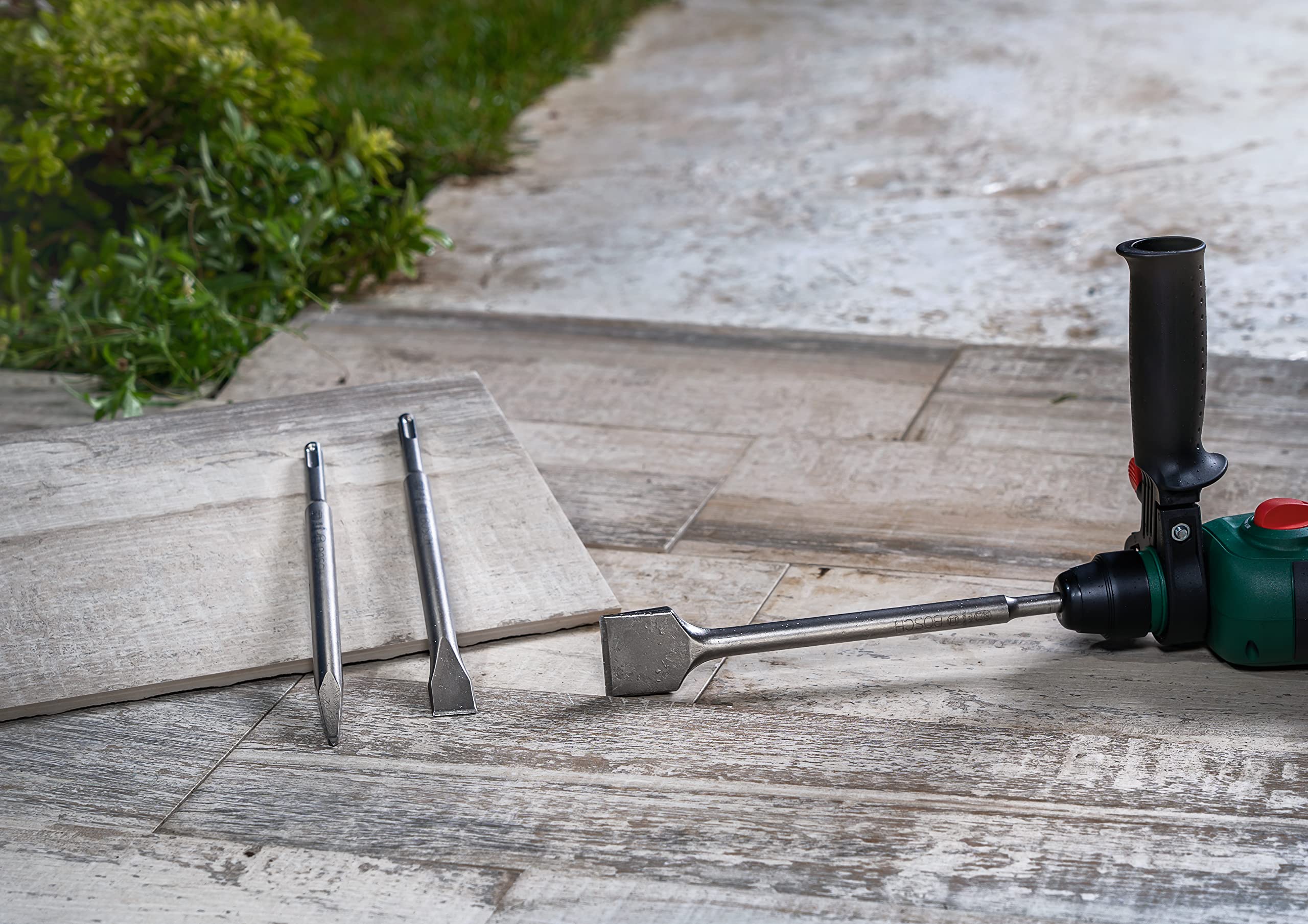 Bosch Set Scalpelli SDS Plus 3 Pezzi Calcestruzzo