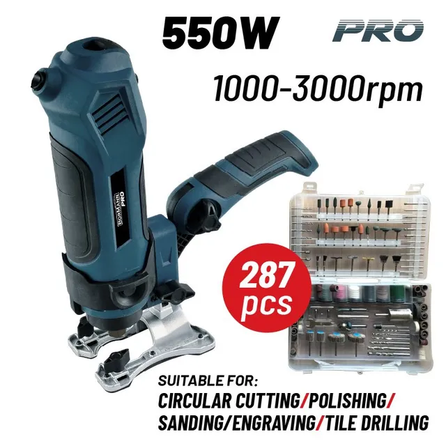 Bormann utensile multifunzione 550W con albero flessibile