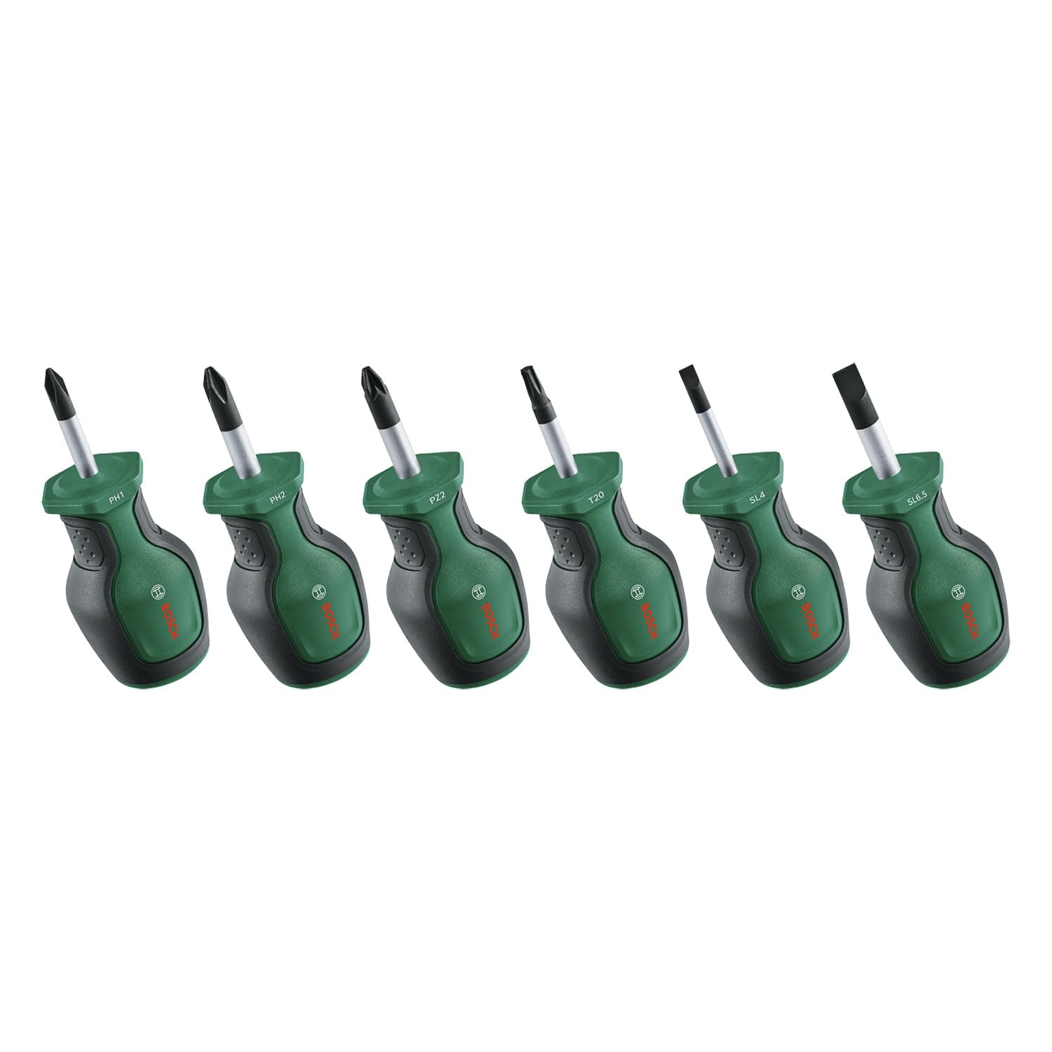 Bosch Set 4 cacciaviti corti magnetici PH SL 29 mm