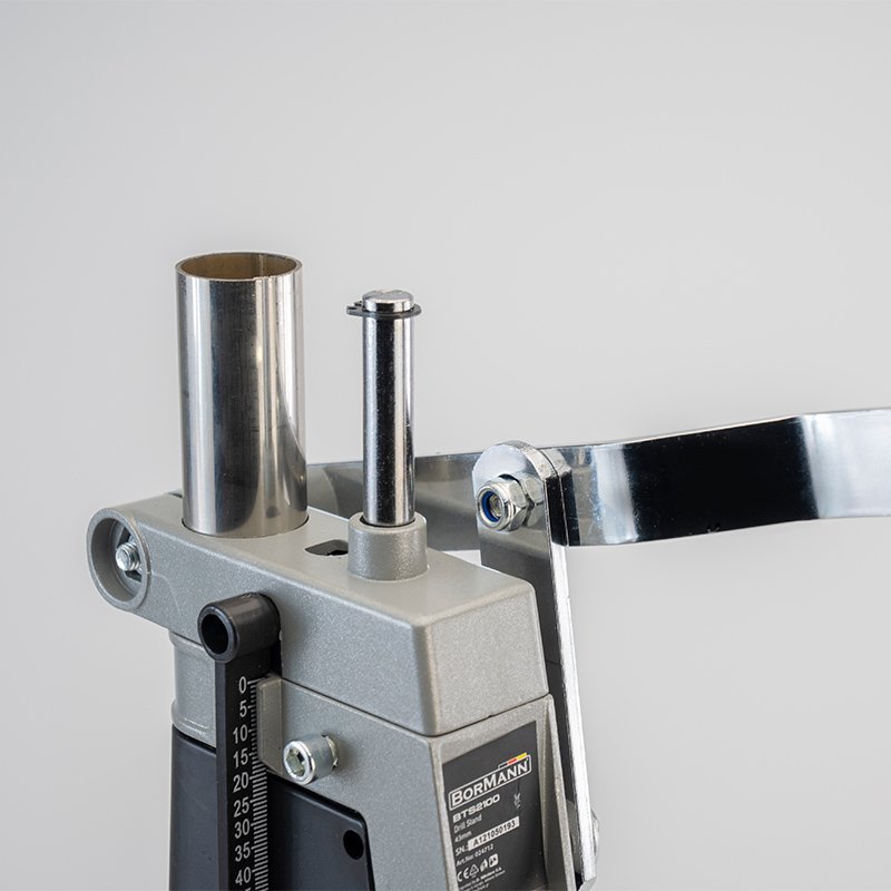 Bormann Supporto Colonna Trapano 43mm Alluminio