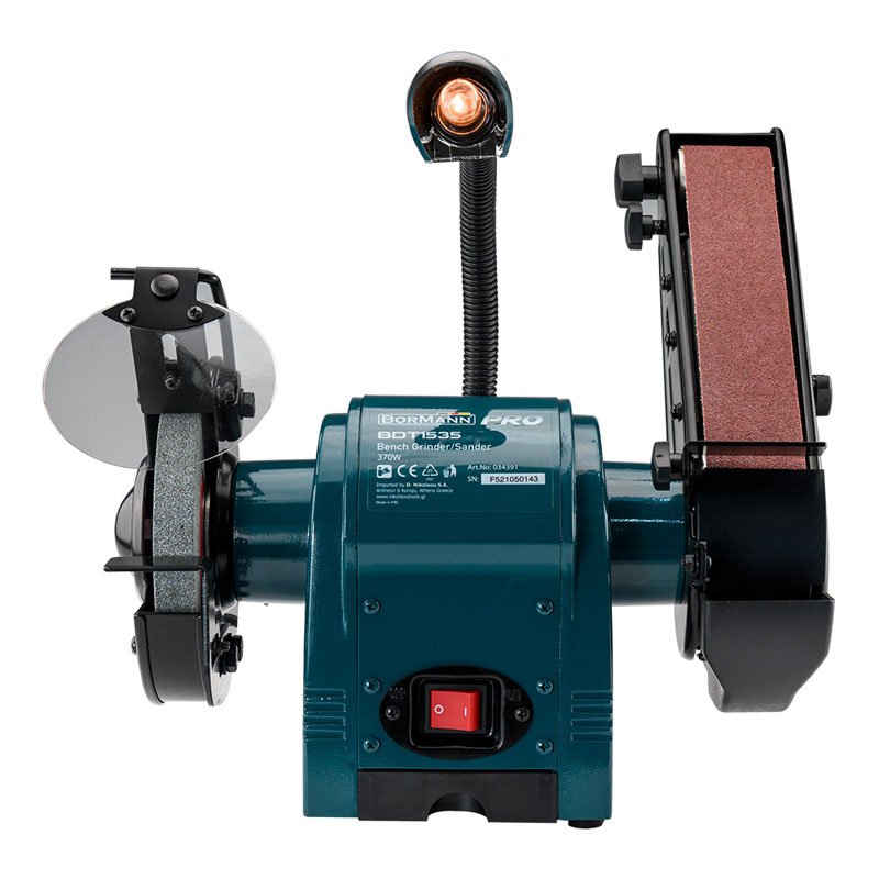 Bormann Pro BDT1535 smerigliatrice banco 370W combinata