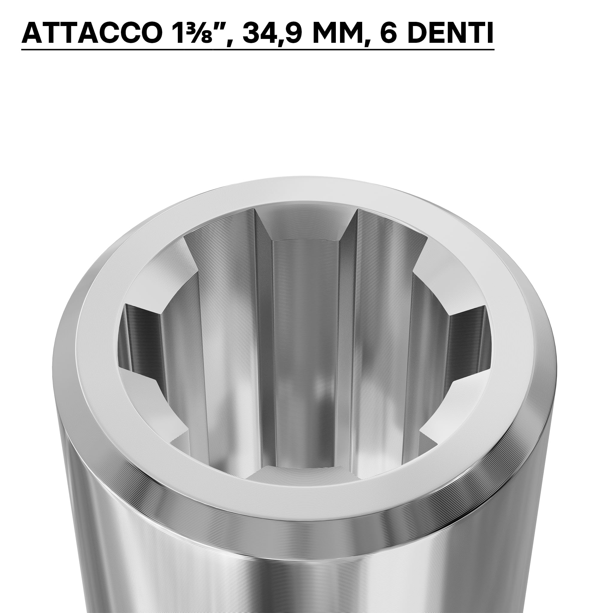 Wiltec Boccola albero cardanico Tipo B 100 mm 1 3/8" Z6