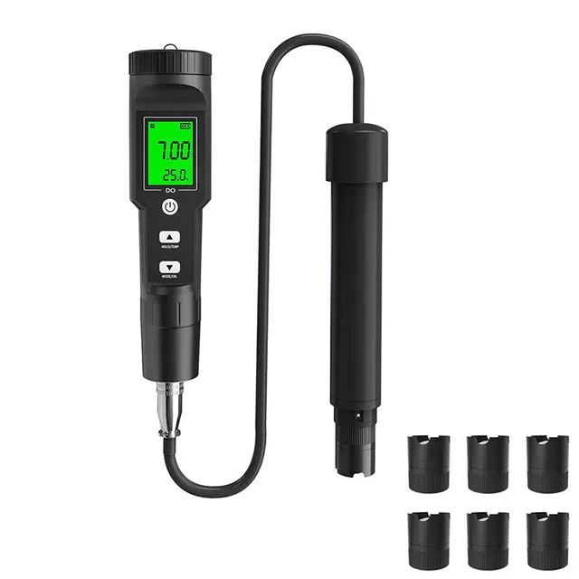 Tilswall Misuratore Ossigeno Disciolto ATC 0-40 mg/L LCD