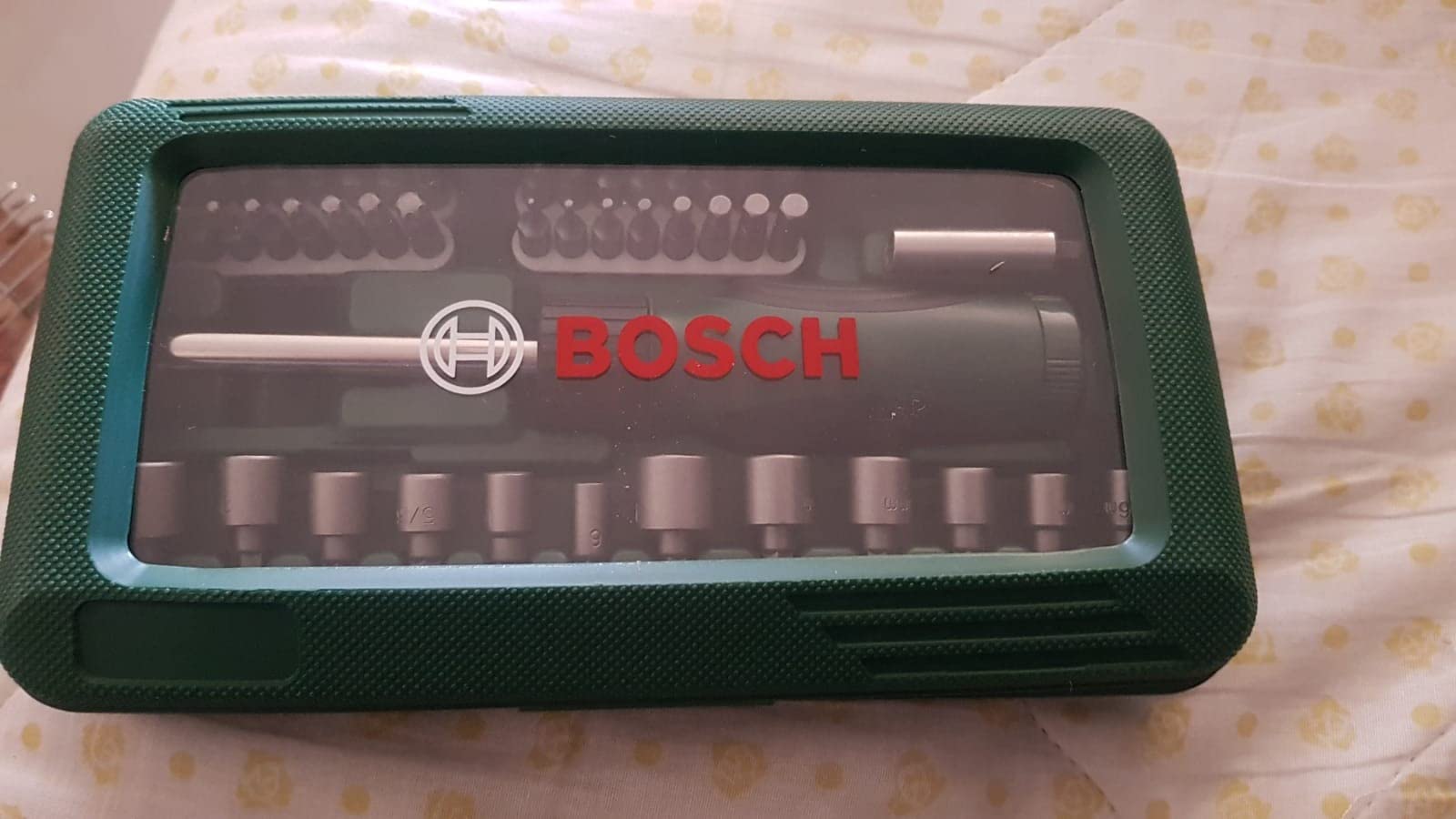 Bosch 2607019504 Set Bit Avvitamento 46 pezzi con cricchetto