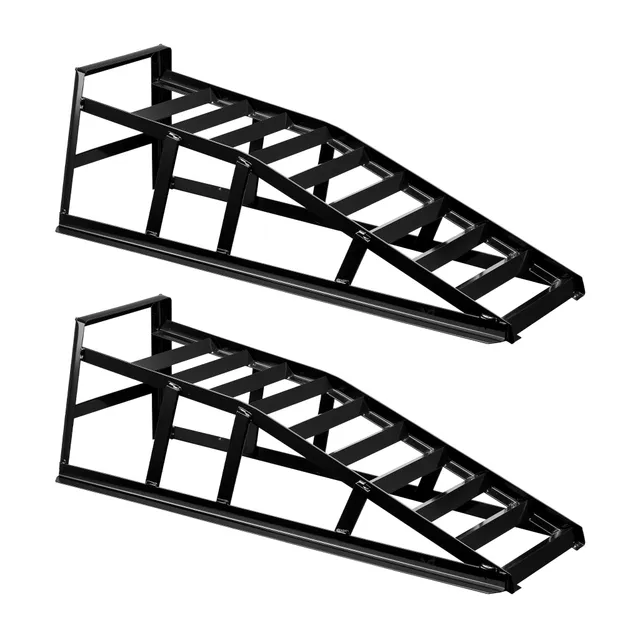 Wiltec Rampe Auto Acciaio 2t Coppia 830x262x270 mm
