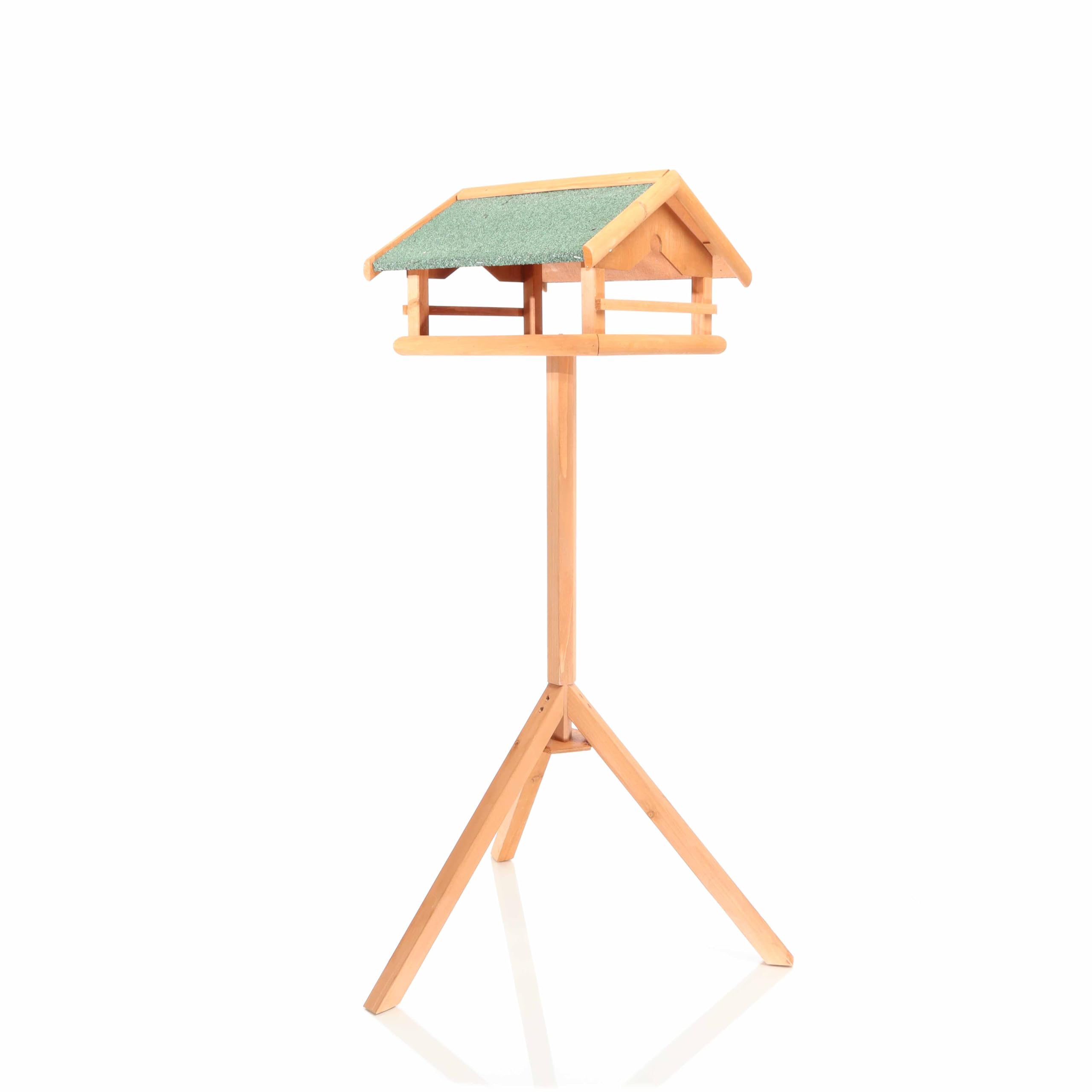Wiltec Toboli Mangiatoia Uccelli Legno 119 cm Tipo 4