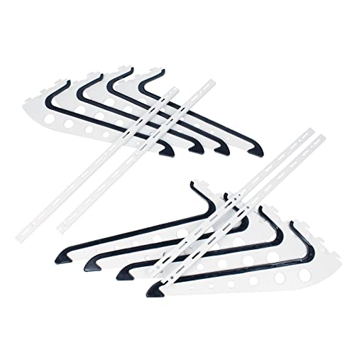 Wiltec Supporto muro surf sci 4 livelli 25 kg ripiano