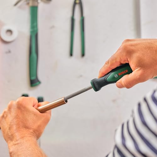 Bosch Set Lime 3 pezzi acciaio 200 mm taglio medio