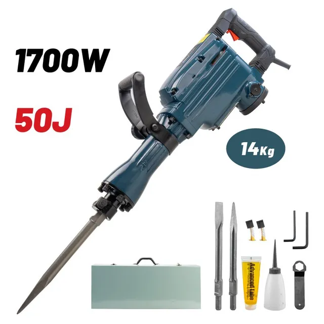 Bormann martello demolitore 1700W 50J con valigia