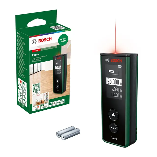 Bosch Zamo 4ª Gen distanziometro laser 25 m