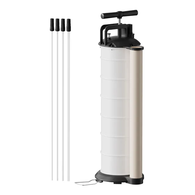 Wiltec pompa aspirazione olio manuale 7 litri con tubi