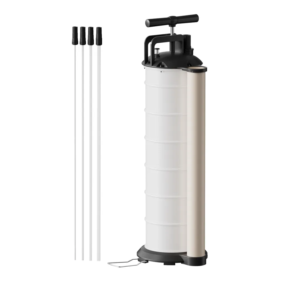 Wiltec pompa aspirazione olio manuale 7 litri con tubi